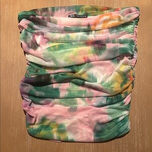 Zara Colorful Tube Top